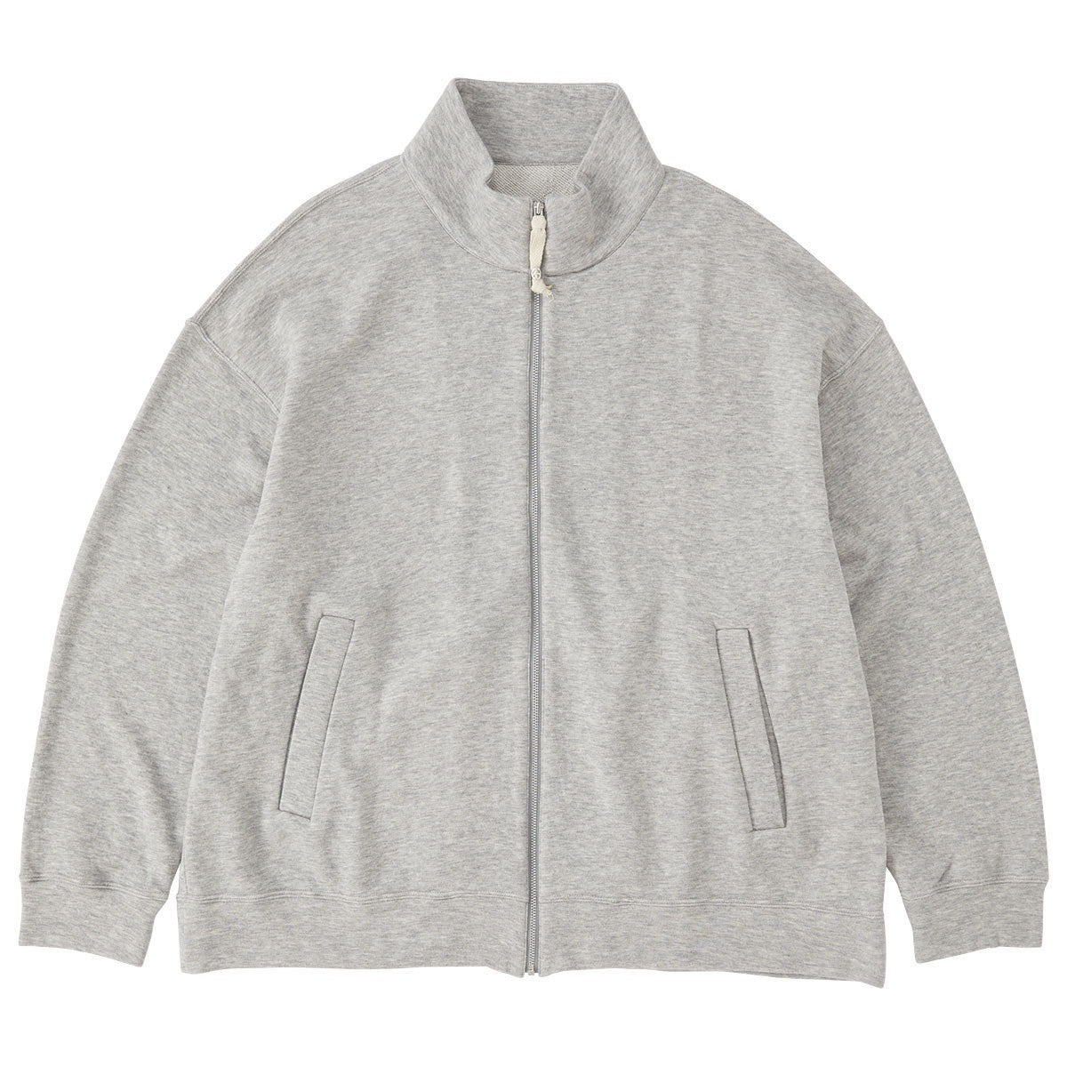 PEACE COTTON ZIP UP JACKET W/SILVER CHARM