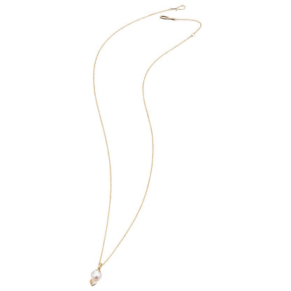 DIAMOND & PEARL NECKLACE (LIMITED)