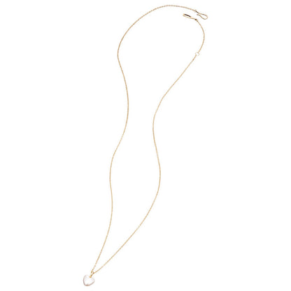 NATURAL HEART PEARL GOLD NECKLACE