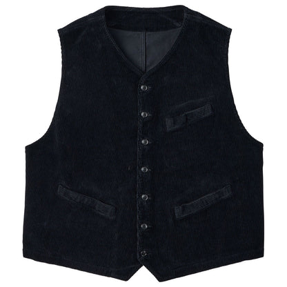 CORDUROY CLEMENCEAU VEST WATCH CHAIN ITEM