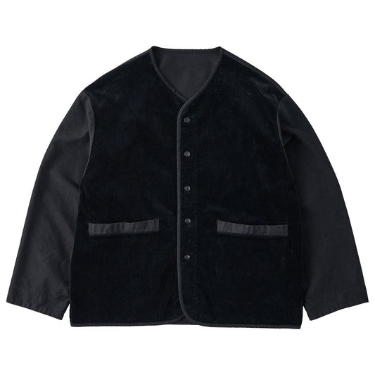 CORDUROY MOLESKIN HYBRID CARDIGAN