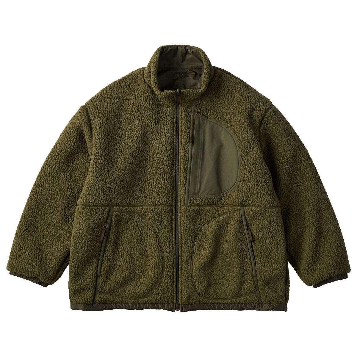 FLEECE LINER NYLON ZIP UP JACKET (POLARTEC) / WEATHER MJ CONNECTION