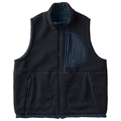 FLEECE LINER NYLON ZIP UP VEST (POLARTEC) / WEATHER MJ CONNECTION