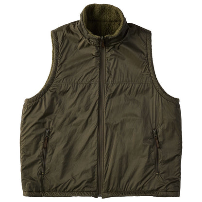 FLEECE LINER NYLON ZIP UP VEST (POLARTEC) / WEATHER MJ CONNECTION