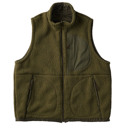 FLEECE LINER NYLON ZIP UP VEST (POLARTEC) / WEATHER MJ CONNECTION