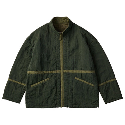SUPER NYLON MILITARY ZIP UP JACKET
