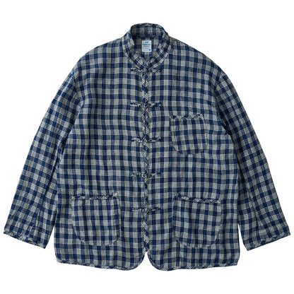 LINEN PALAKA CHINESE JACKET