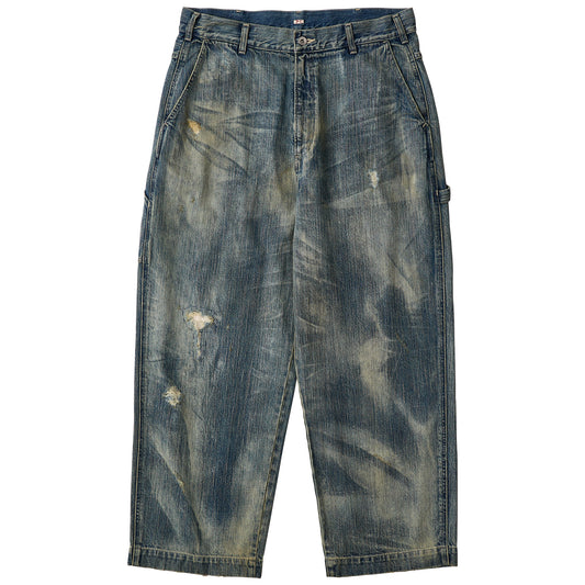STEINBECK DENIM PAINTER PANTS VINTAGE CUSTOM