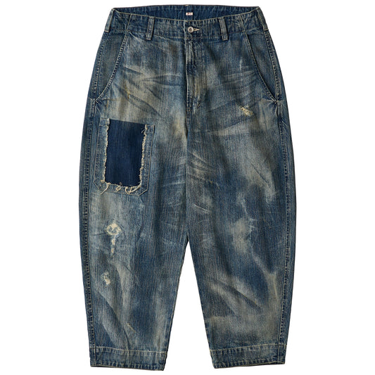 STEINBECK DENIM POCKET PANTS VINTAGE CUSTOM
