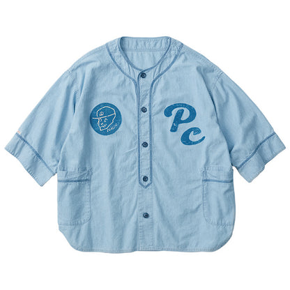 SHAWSHANK SHAMBRAY BASEBALL SHIRT