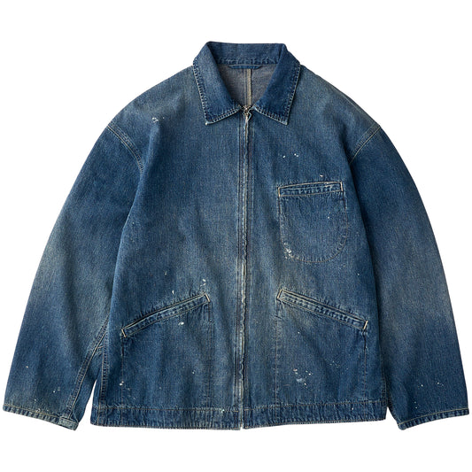 BREAKFAST DENIM ZIP UP JACKET