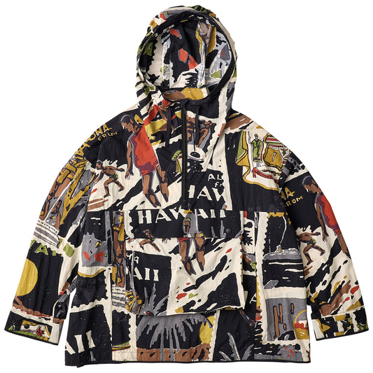 HAWAIIAN OUTDOOR ANORAK PARKA W / MINI POUCH