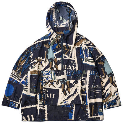 HAWAIIAN OUTDOOR ANORAK PARKA W / MINI POUCH
