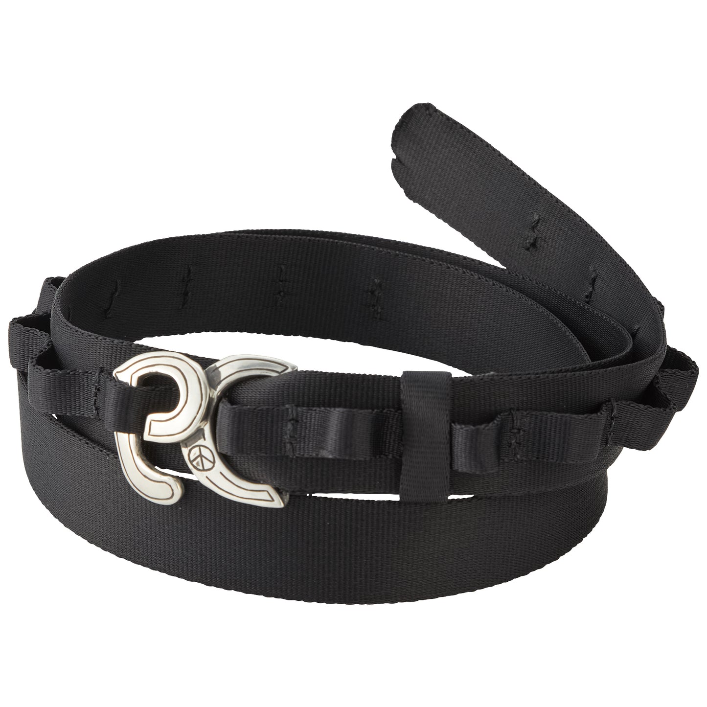NYLON SILVER BUCKLE BELT (PC)