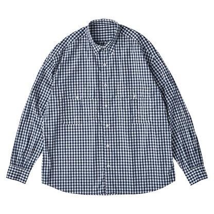 ROLL UP GINGHAM CHECK SHIRT