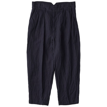 PIN STRIPE LINEN COTTON CLASSIC PANTS