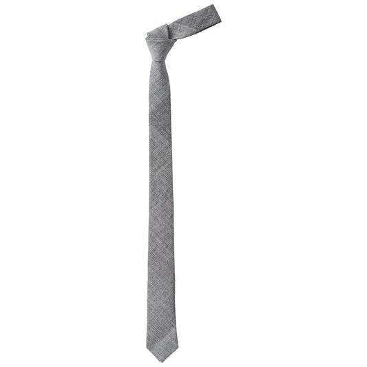 RAMIE BLOCK CHECK TIE
