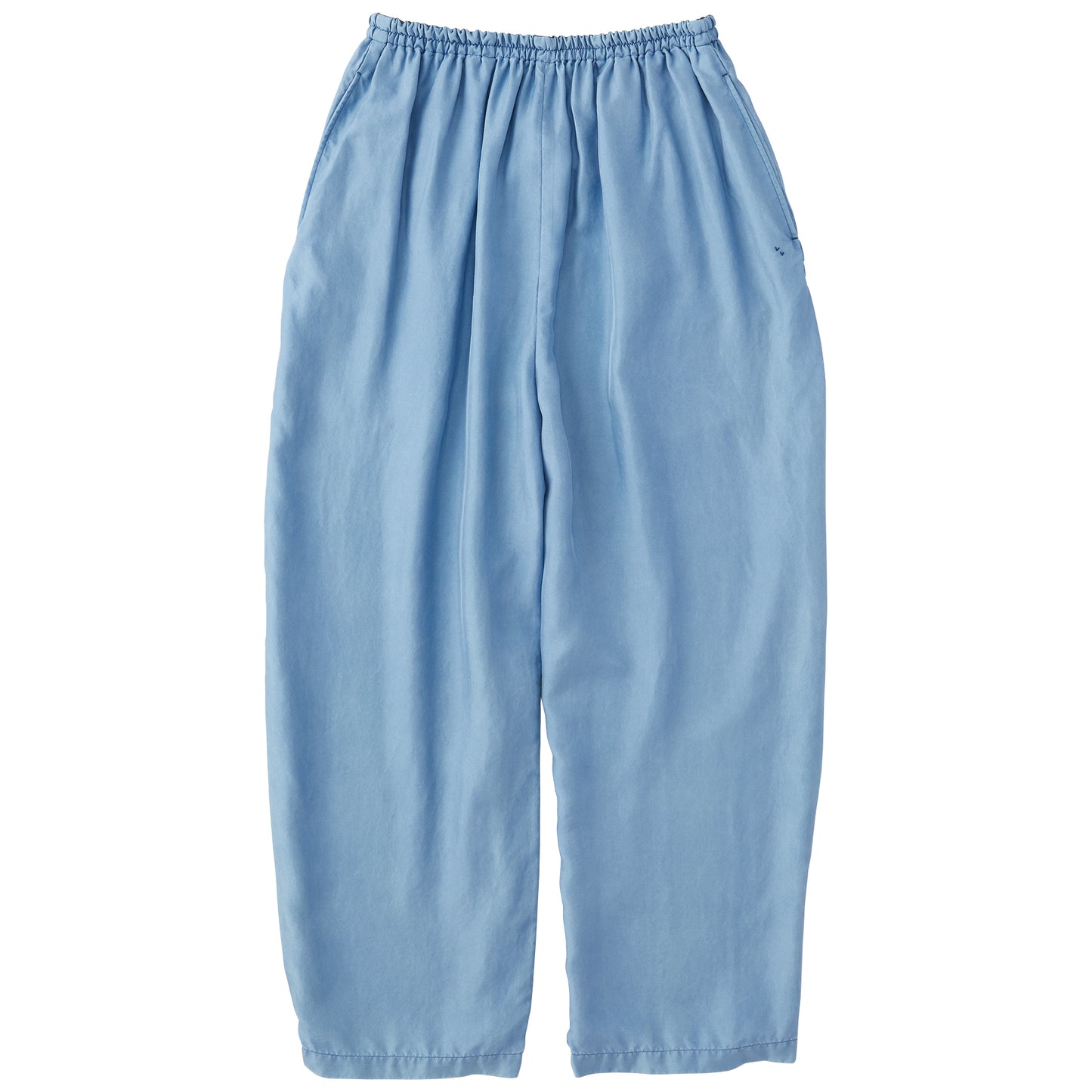 H/W INDIGO SILK PEACE PANTS