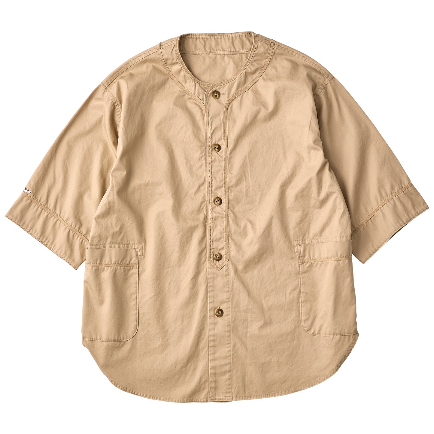 GABARDINE BASEBALL SHIRT