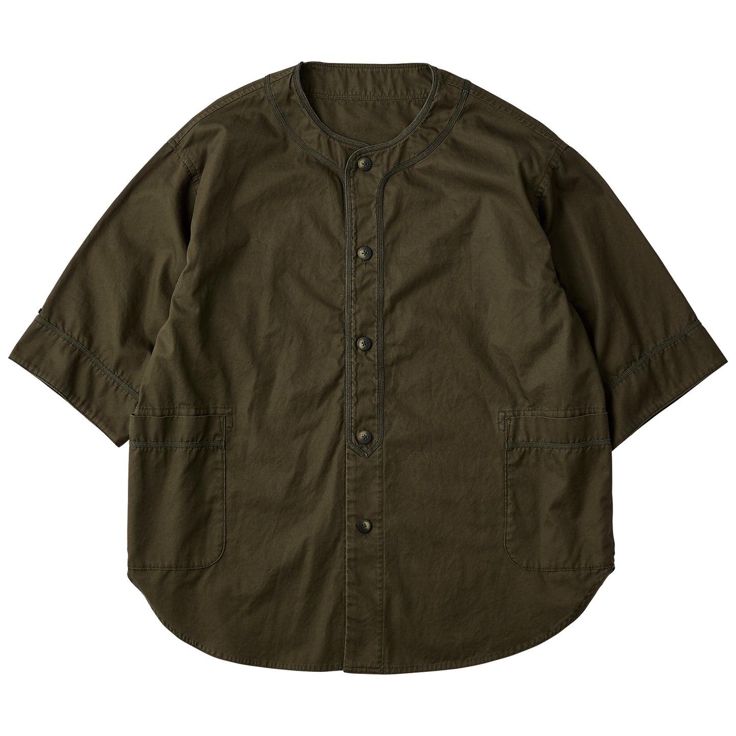GABARDINE BASEBALL SHIRT