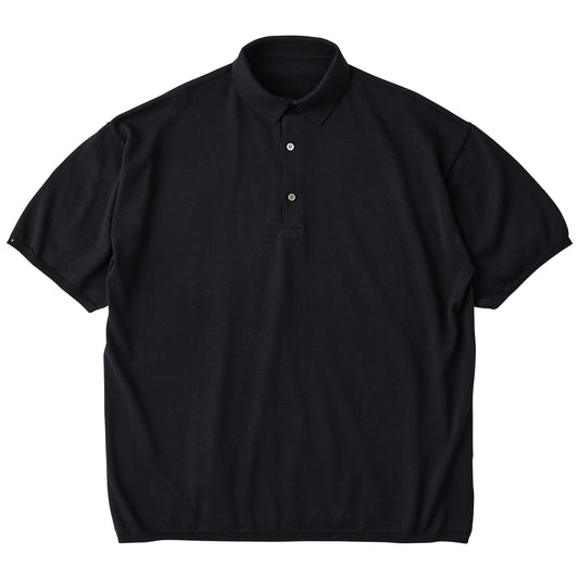 H/W SEA ISLAND COTTON KNIT POLO SHIRT