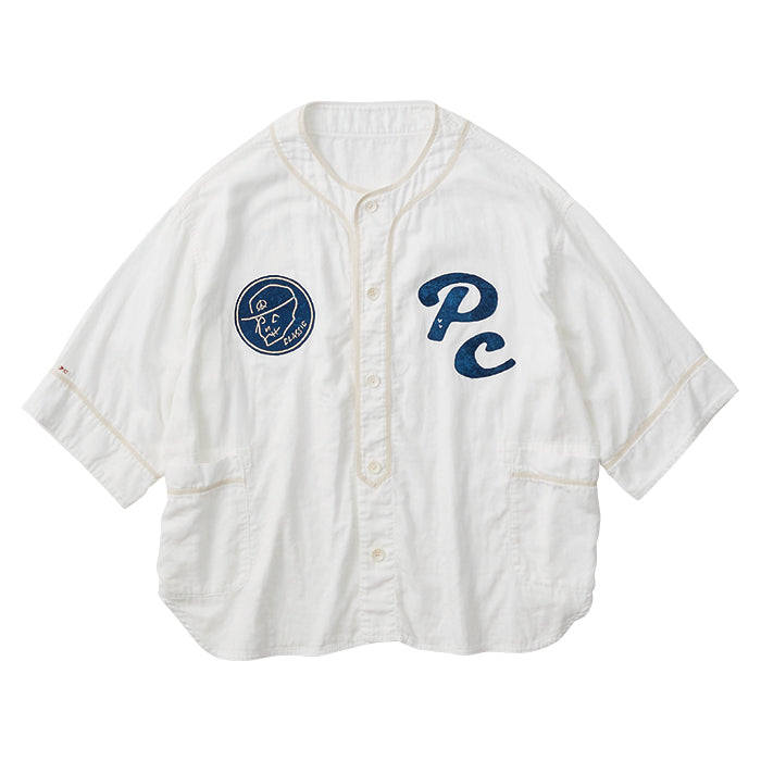 SUVIN GOLD GAUZE BASEBALL SHIRT CUSTOM