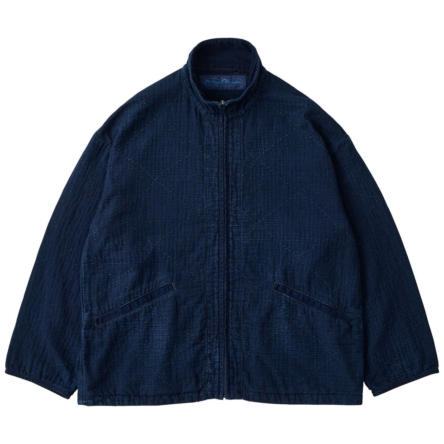 SEA ISLAND SASHIKO ZIP UP JACKET (LIMITED)