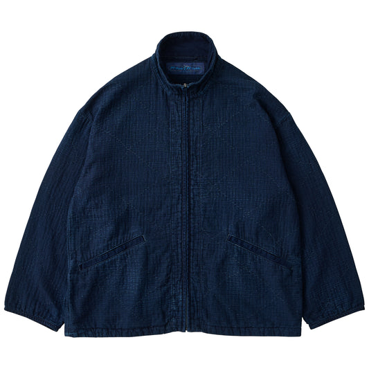SEA ISLAND SASHIKO ZIP UP JACKET (LIMITED)
