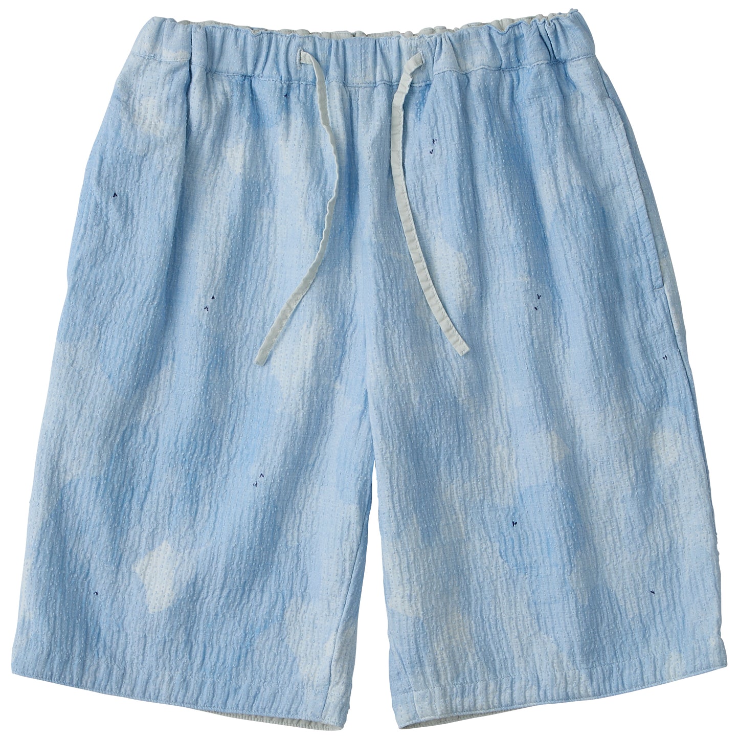 PAINTED SASHIKO WATERCOLOR SHORTS
