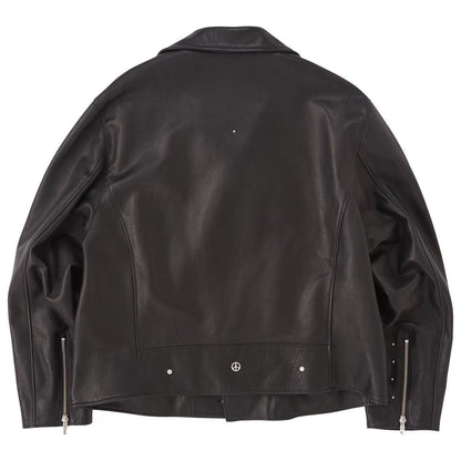 PC RIDERS JACKET W/LOVE & PEACE SILVER CUSTOM 001 (LIMITED)