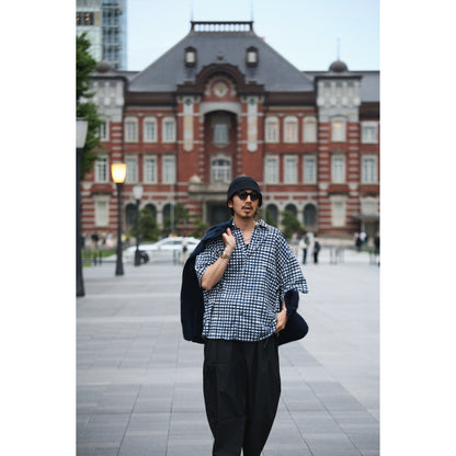 "PC EXCLUSIVE" BEAT WRITER 水彩 GINGHAM SHIRT