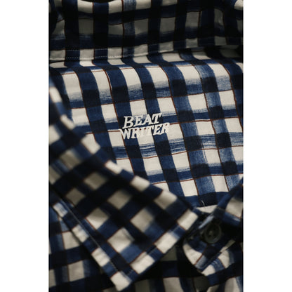 "PC EXCLUSIVE" BEAT WRITER 水彩 GINGHAM SHIRT