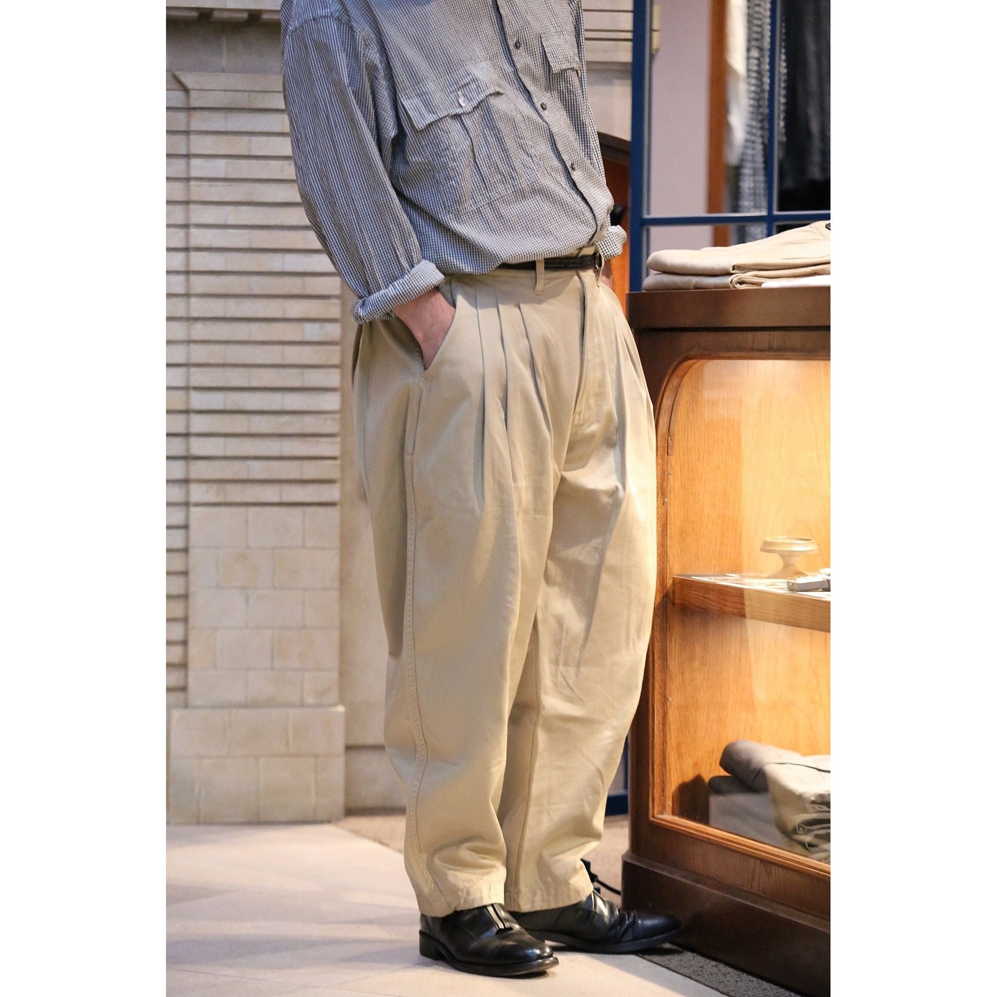 SATCHMO CHINOS – CLASSIC GENTLEMAN PORTER CLASSIC TOKYO MARUNOUCHI